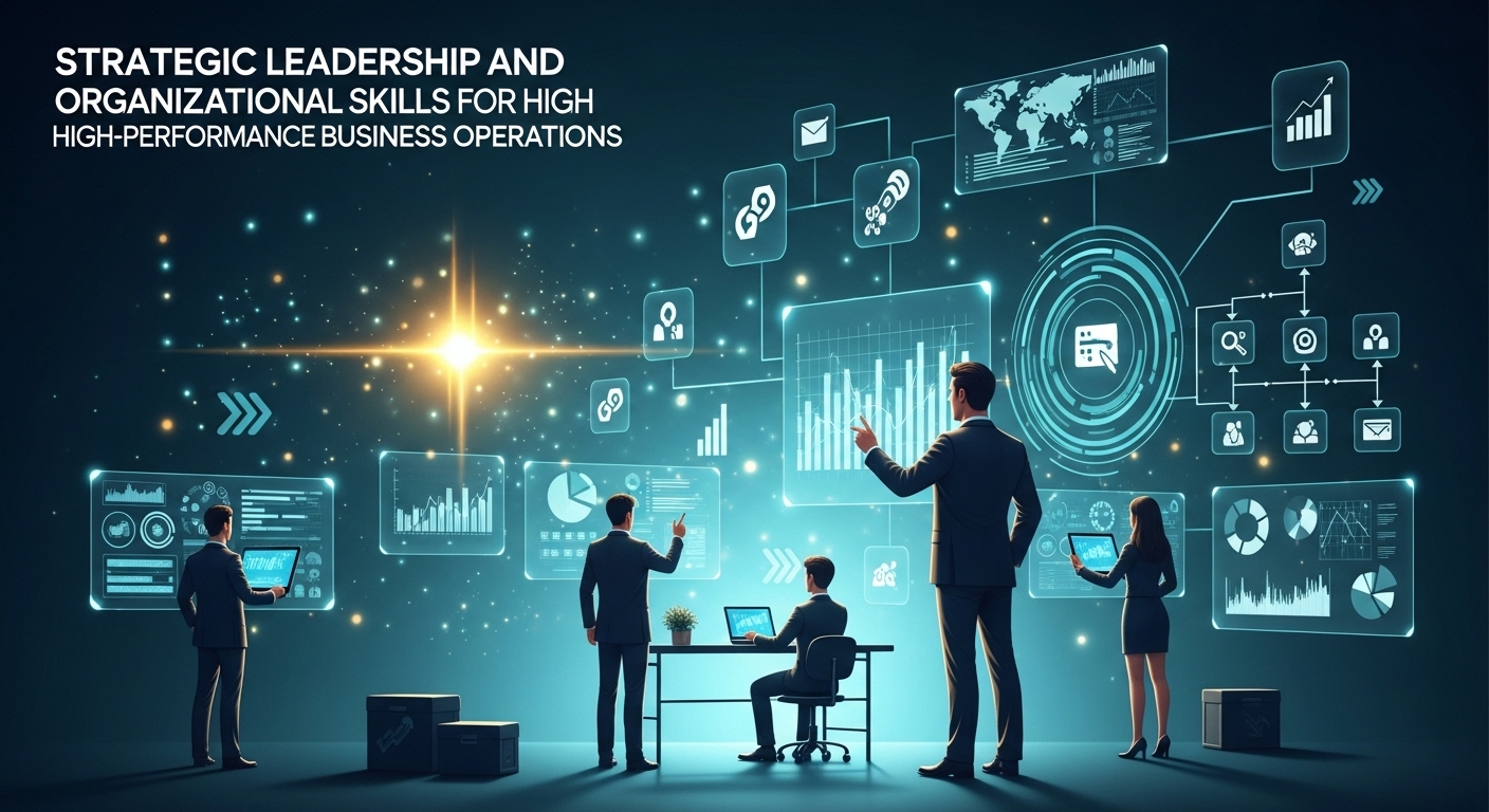 Strategic Leadership and Organizational Skills for High-Performance Business Operations